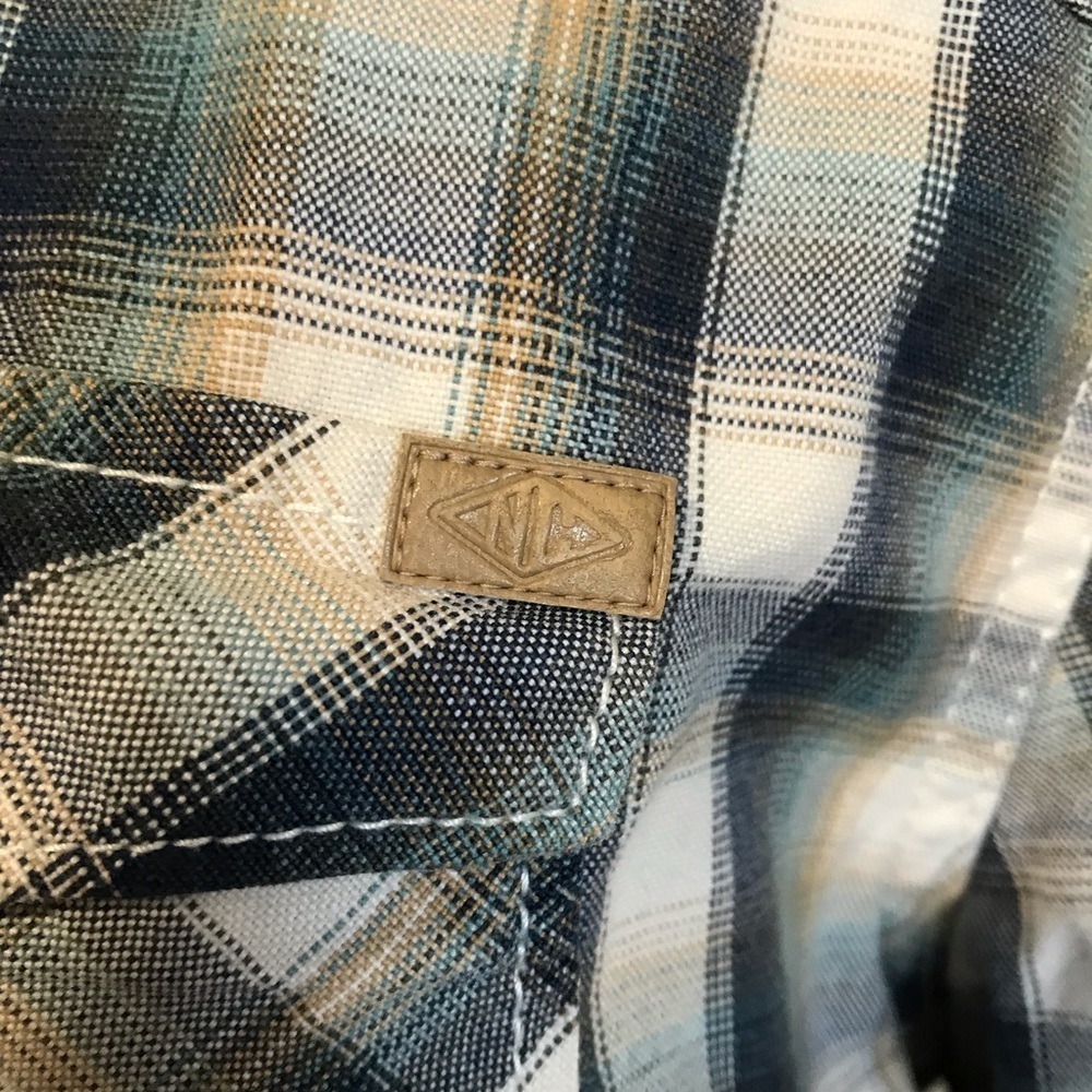 North Coast Marks & Spencer Oversized Plaid Shirt - Size Large - Picture 10 of 13
